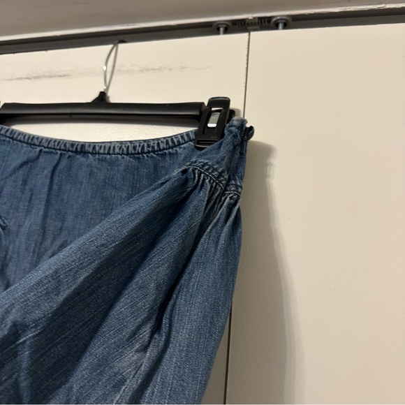 Lauren Jeans Company Denim Tiered Skirt – Boho Prairie - Picture 3 of 6